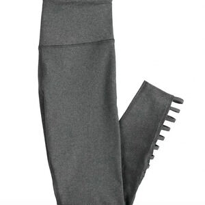 So Sporting 7/8 Strappy Legging Gray Size L